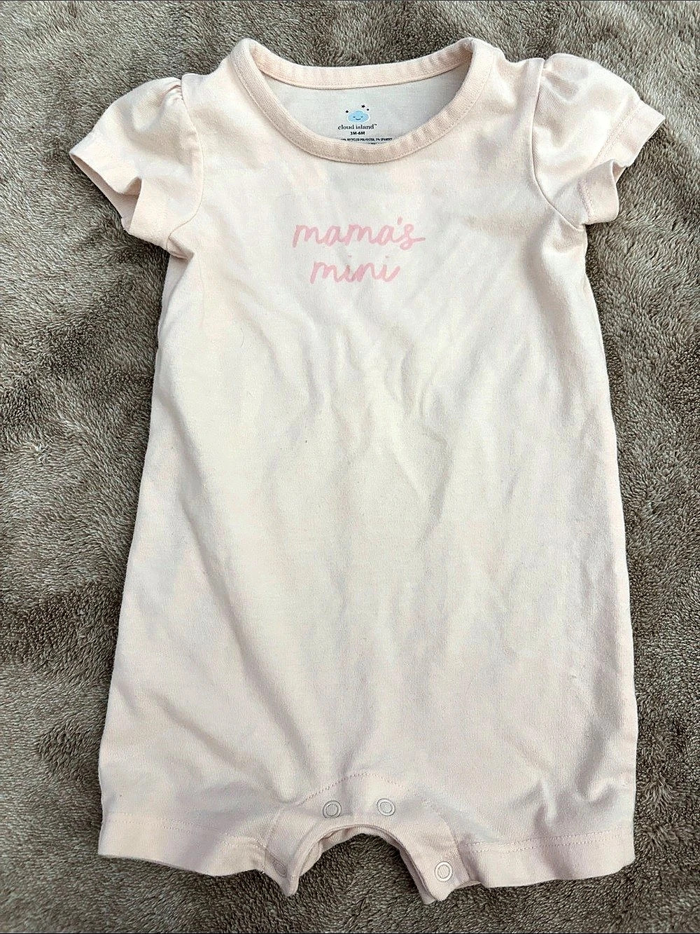 Light Pink Romper 3M-6M